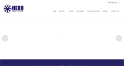 Desktop Screenshot of hero-healthcare.com